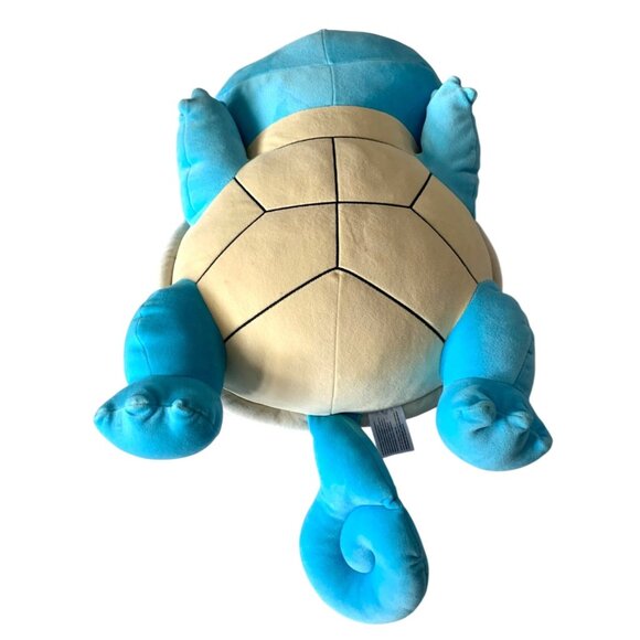 Pokemon 2023 Squirtle Large Plush Stuffed Animal Toy Huge Jumbo 20" Length Blue - Picture 7 of 8